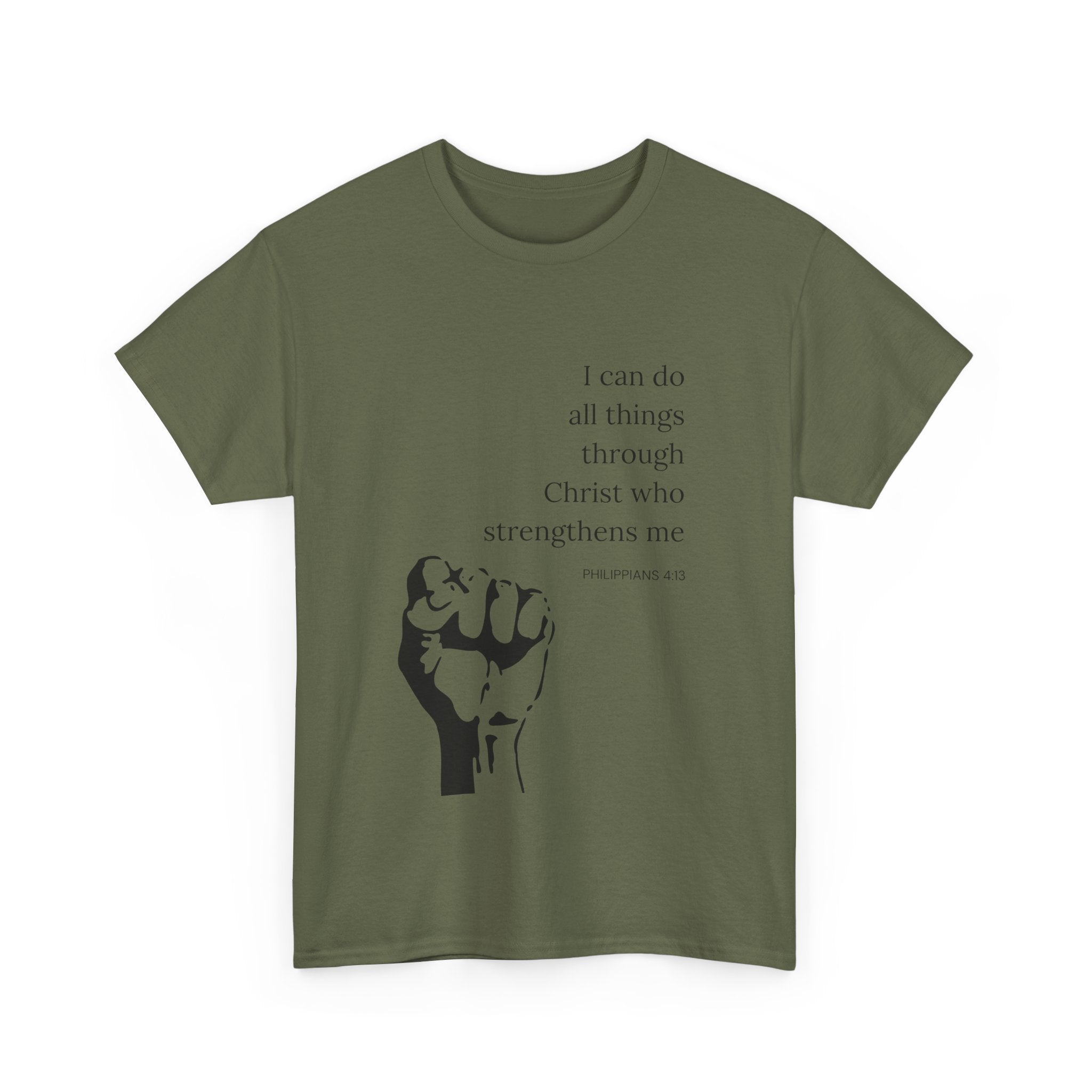 I Can Do All Things Unisex Heavy Cotton Tee