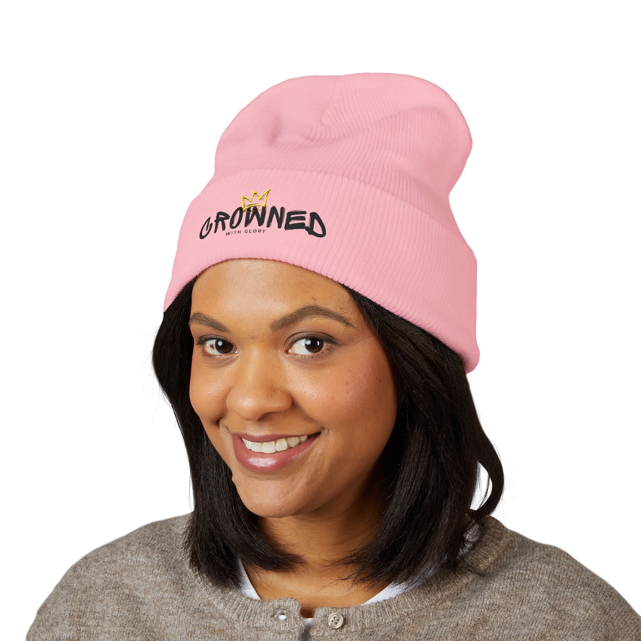 Crowned Classic Cuffed Beanie