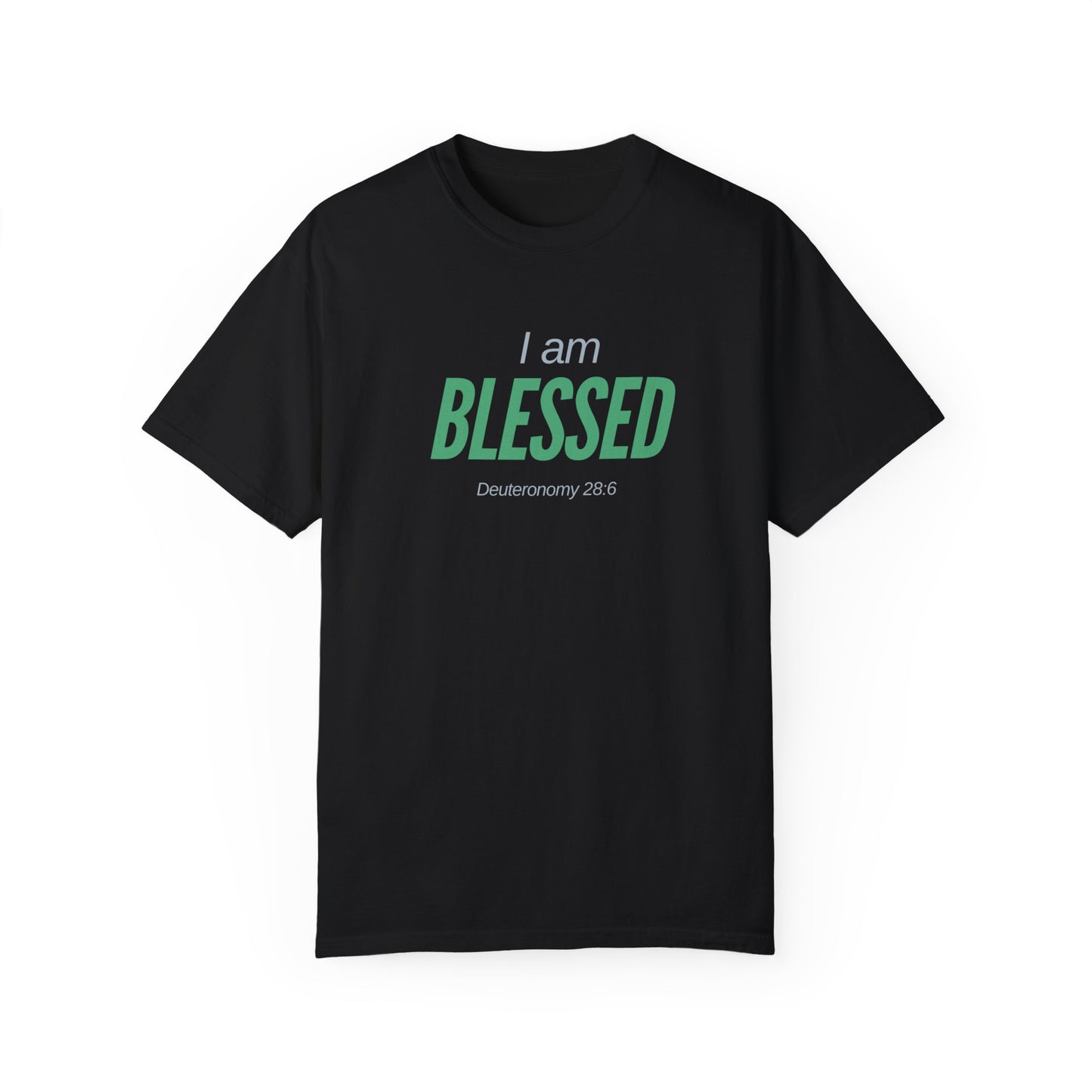 I Am Blessed Unisex Garment-Dyed T-shirt
