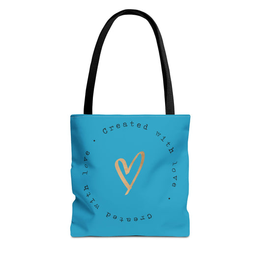 Created With Love Tote Bag