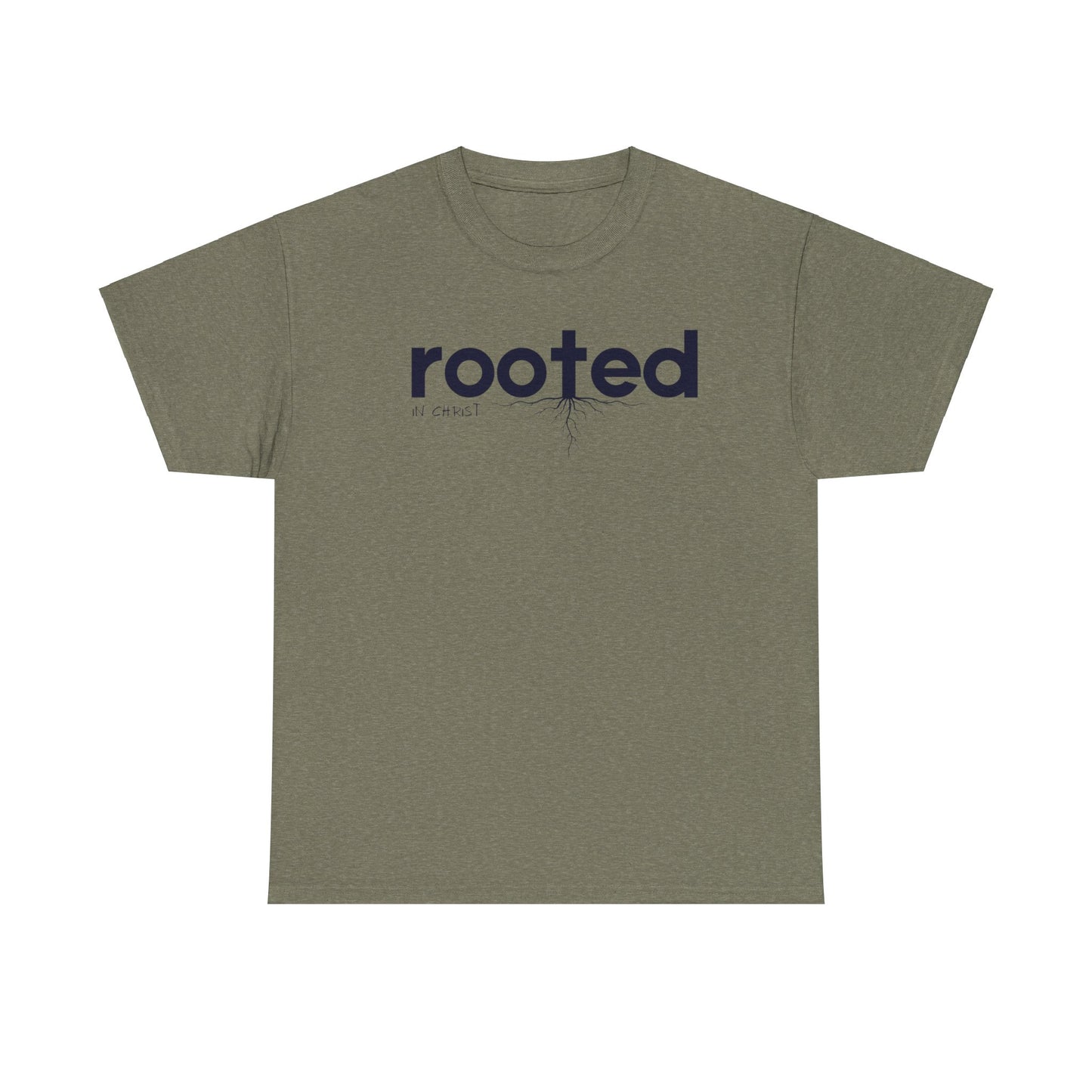 Rooted In Christ Cotton Tee