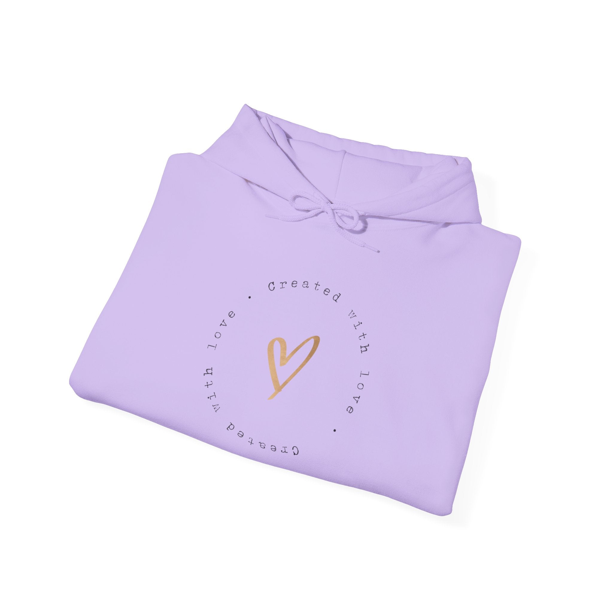 Created With Love Unisex Heavy Blend™ Hooded Sweatshirt