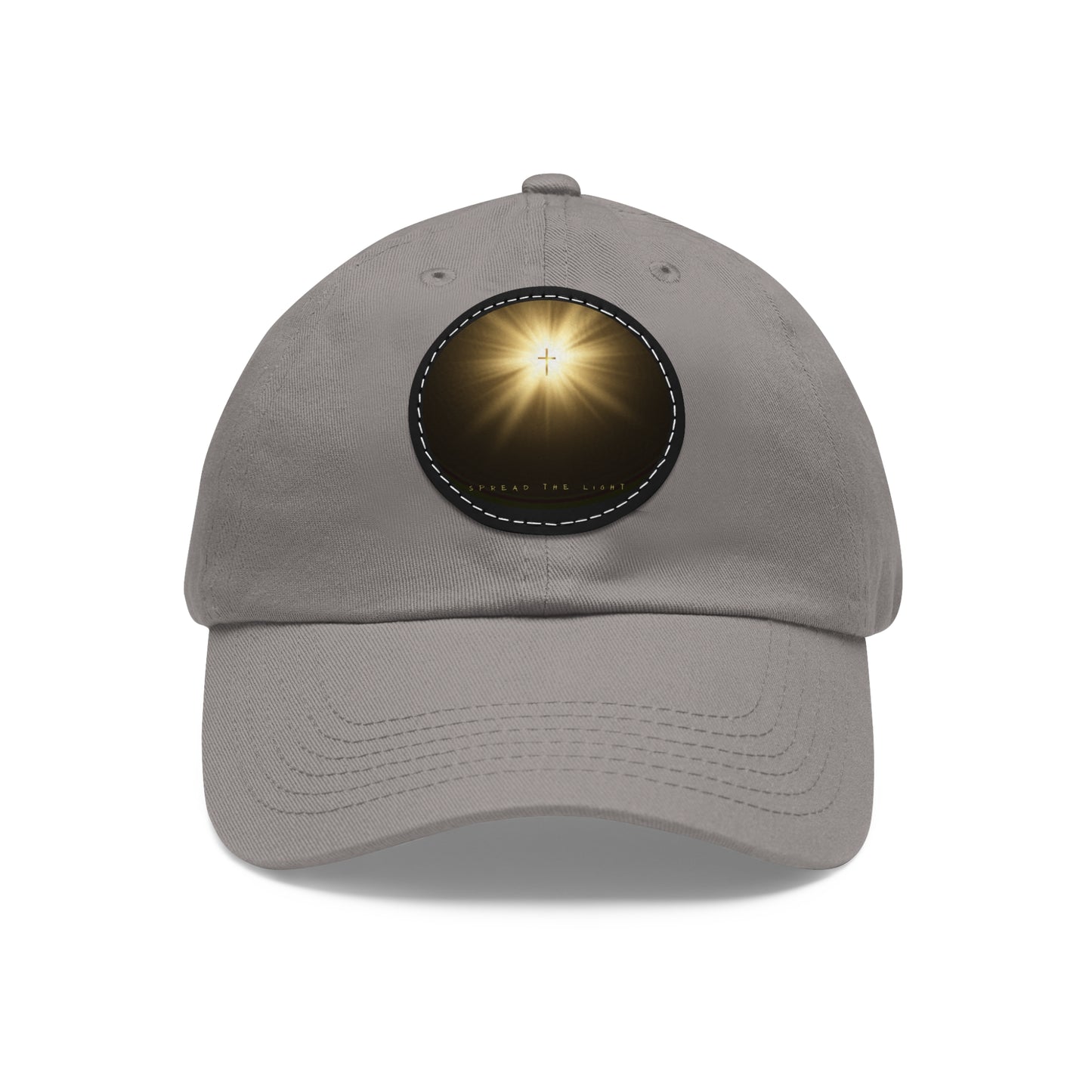 Spread The Light Leather Patch (Round)