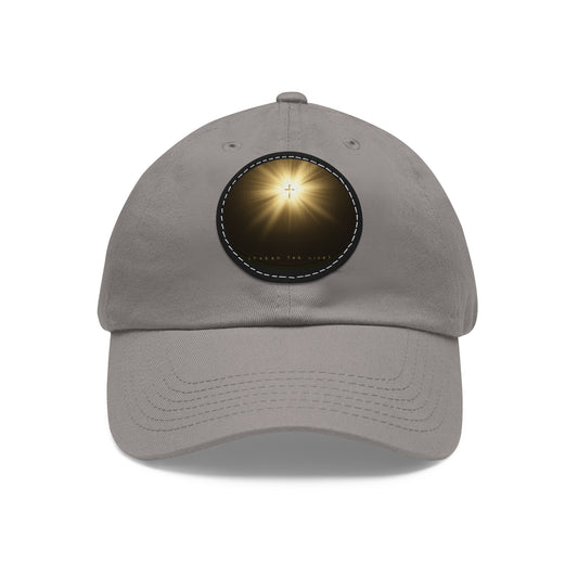 Spread The Light Leather Patch (Round)