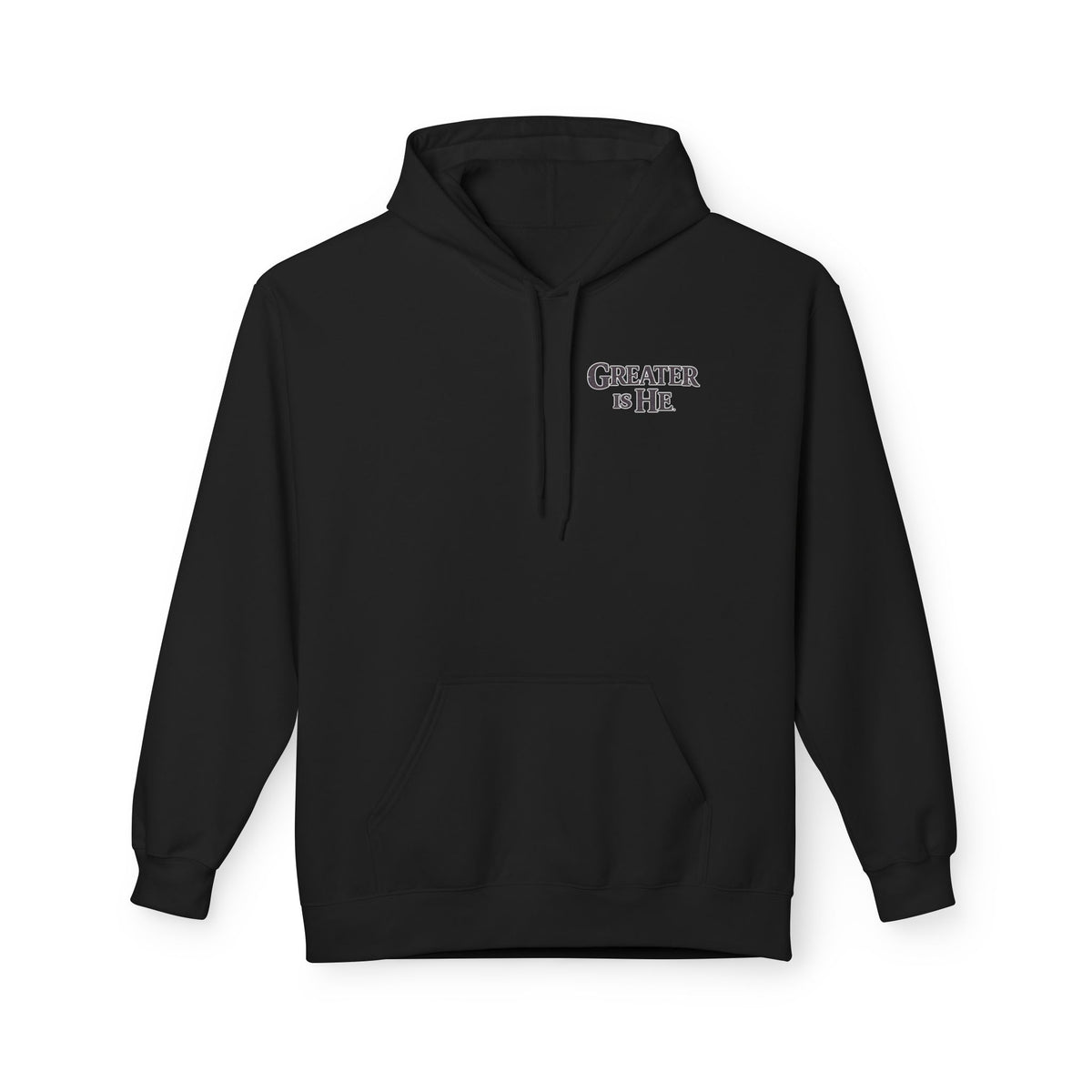 Greater Is He Christian Hoodie
