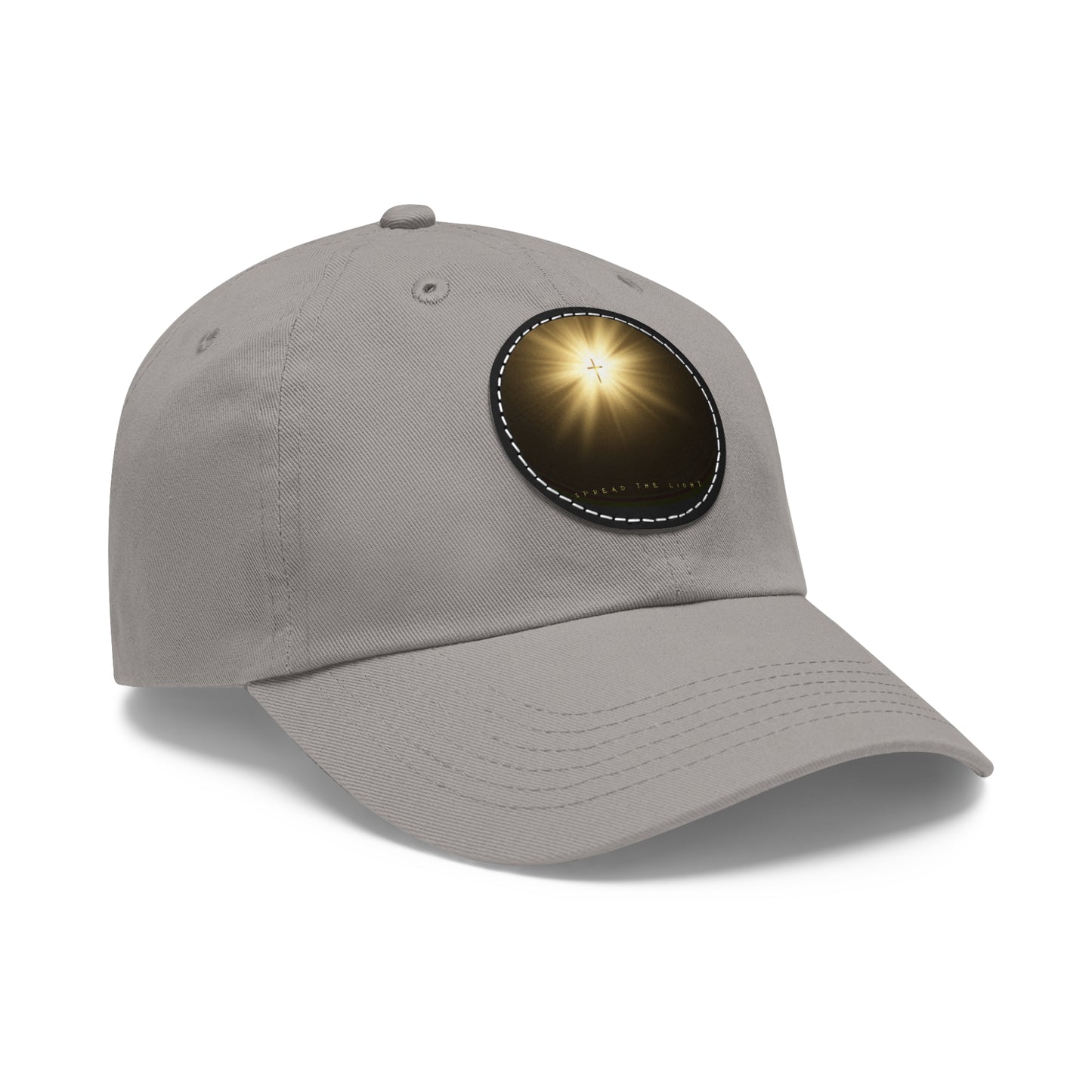 Spread The Light Leather Patch (Round)